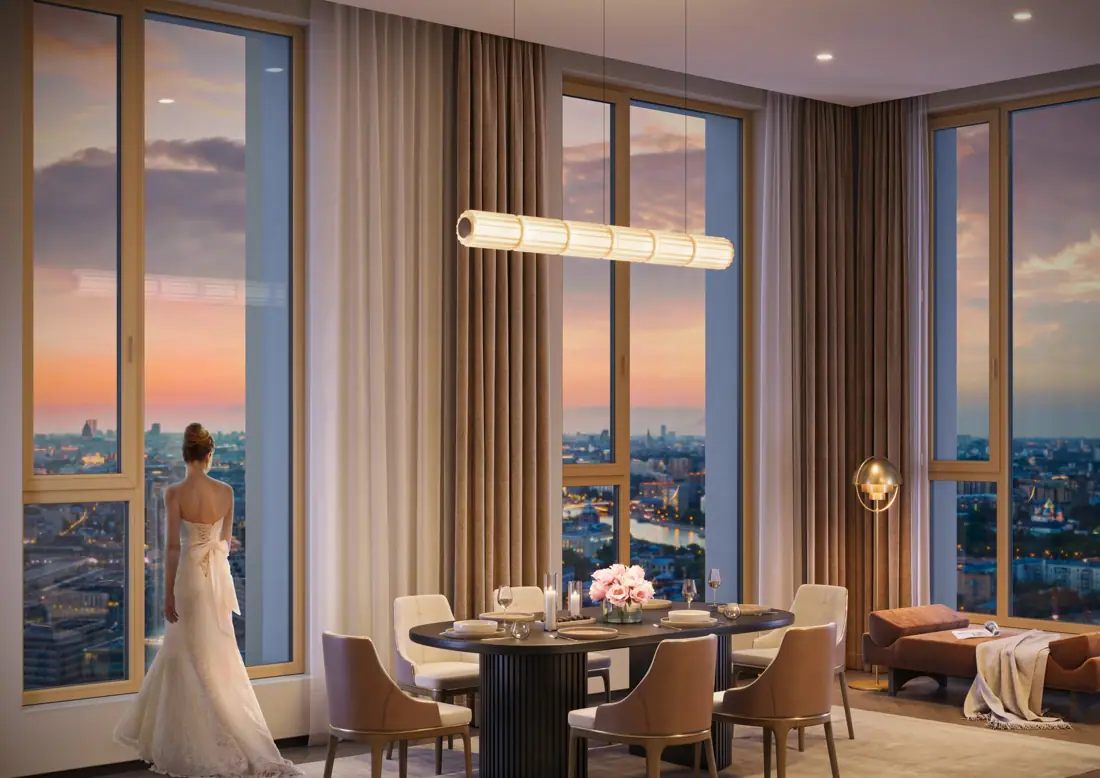 Penthouse dining