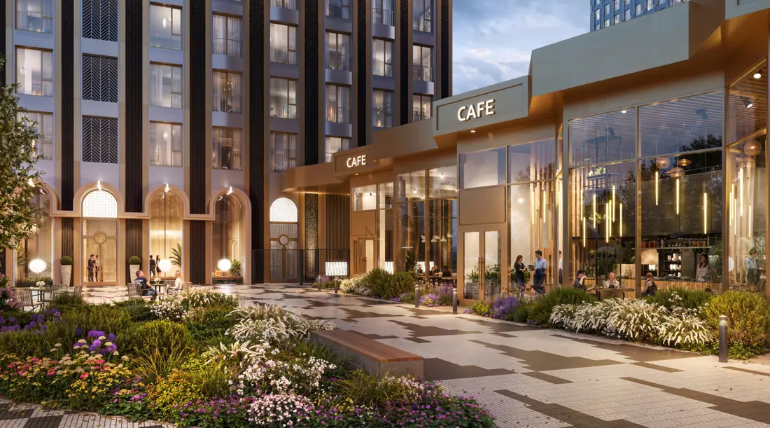 Courtyard café