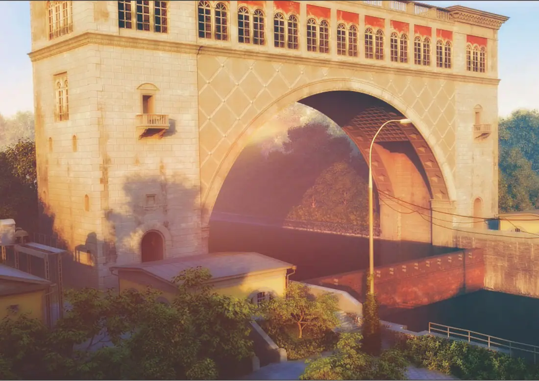 Historic arch